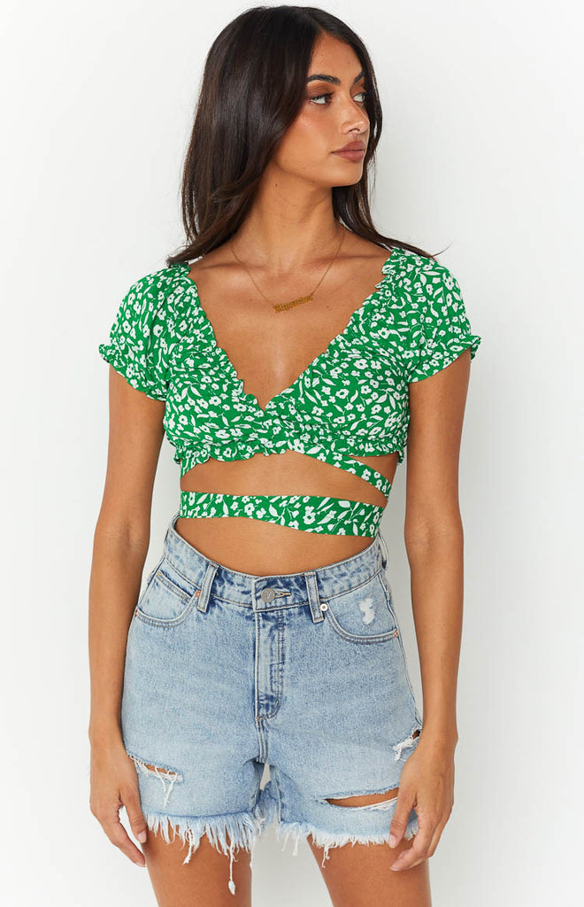 Crop top from Kmart #floralgrunge @Westfield New Zealand