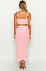Annabella Pink Crop Top Image