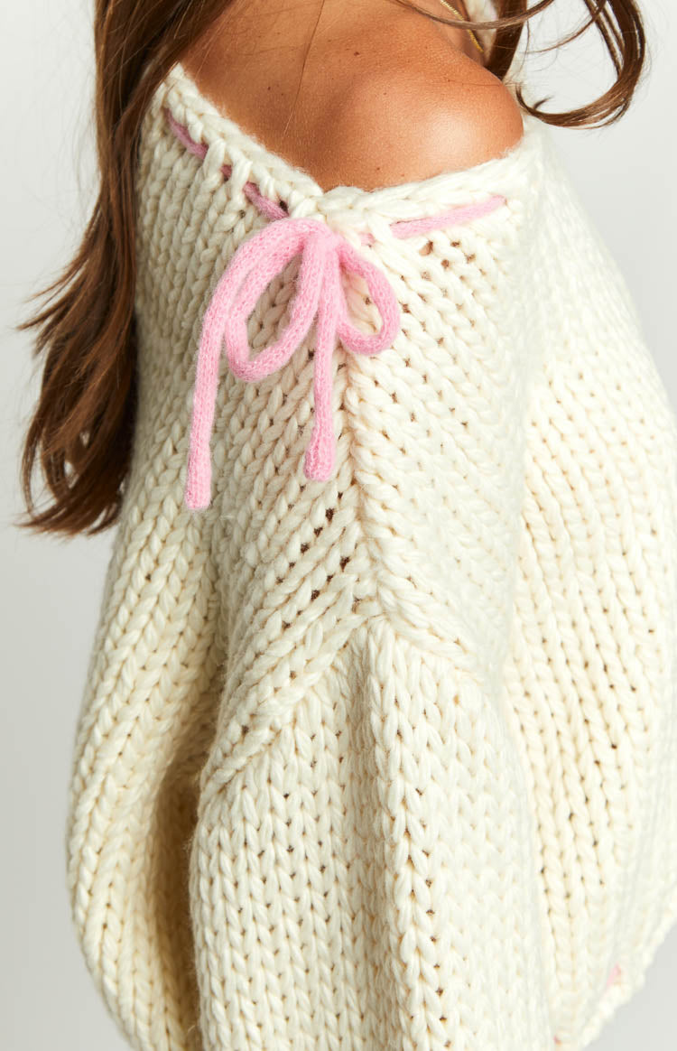 Bea Cream Sweater – Beginning Boutique