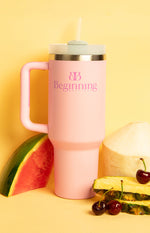 Beginning Boutique Miss Sippy Bubblegum Tumbler (FREE OVER $250) Image