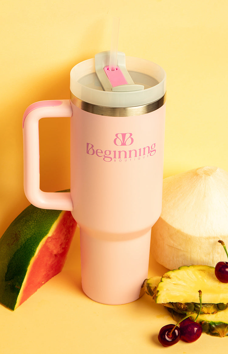 Beginning Boutique Miss Sippy Bubblegum Tumbler (FREE OVER $250) Image