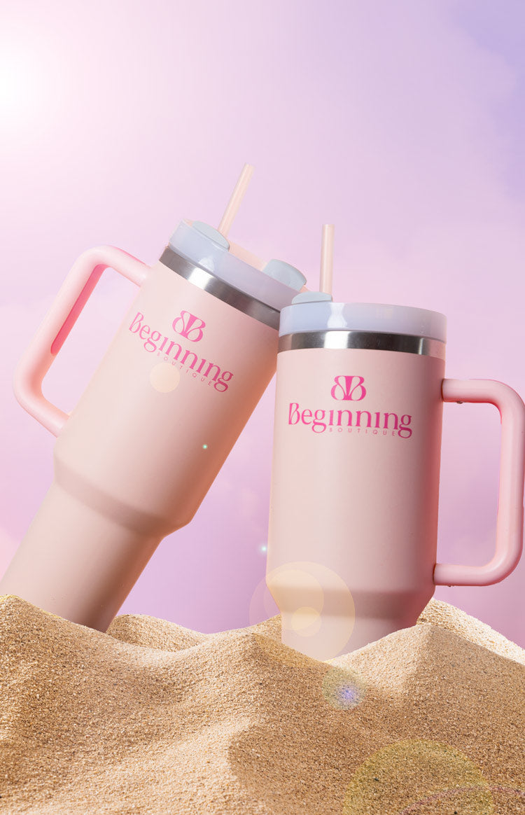 Beginning Boutique Miss Sippy Bubblegum Tumbler FREE over 250