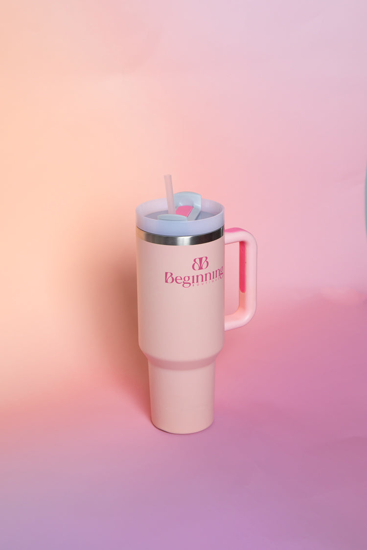 Beginning Boutique Miss Sippy Bubblegum Tumbler (FREE over $250) Image