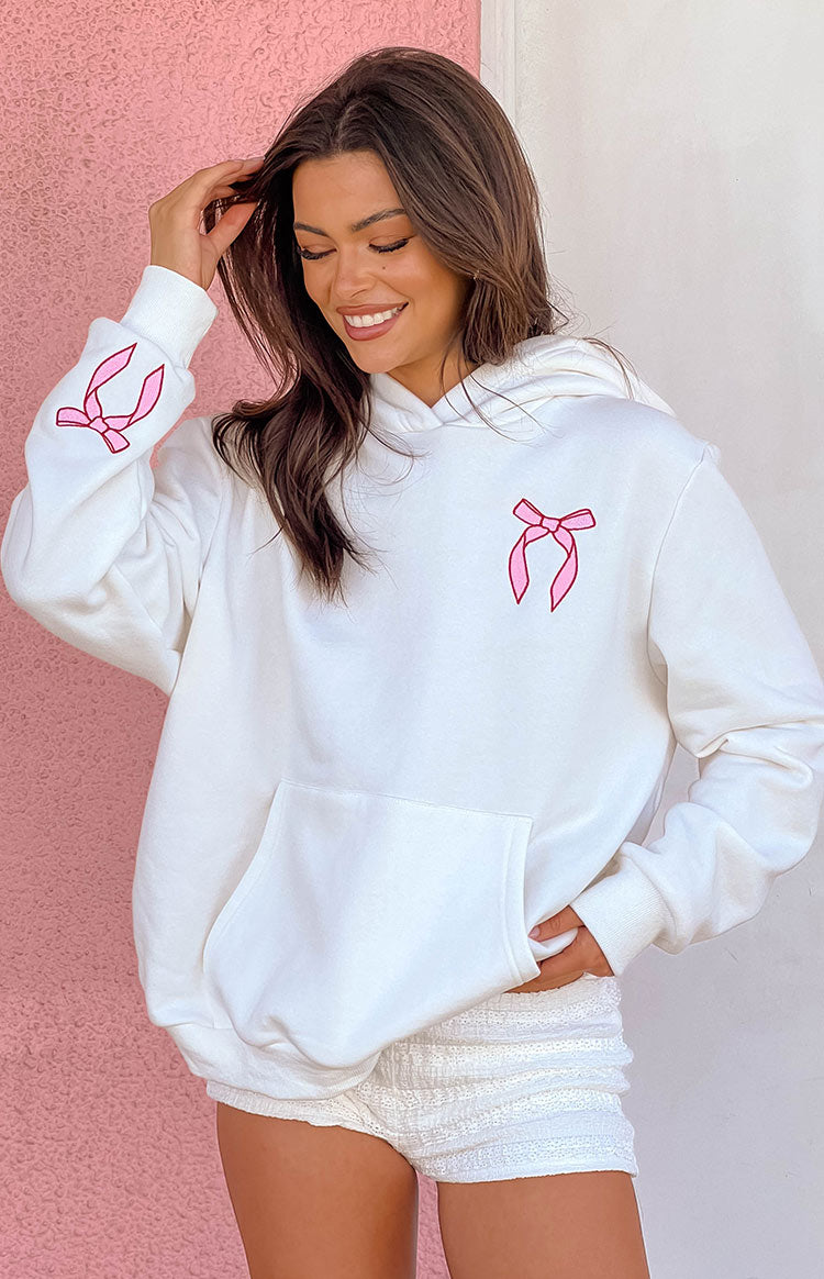 Beginning White Sweetie Hoodie Image