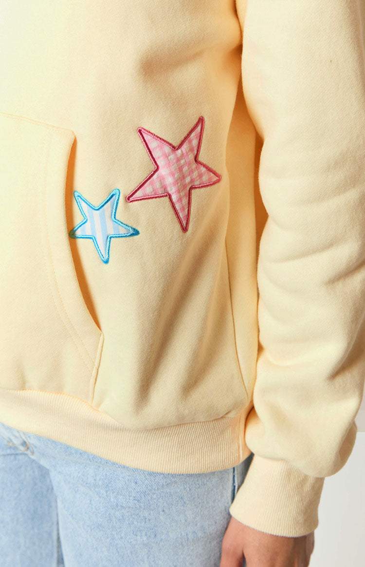 Beginning Cream Star Hoodie Image