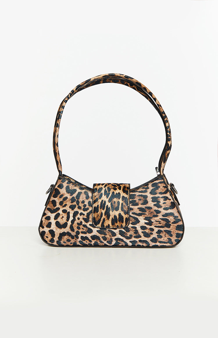 Bellar Leopard Shoulder Bag Beginning Boutique