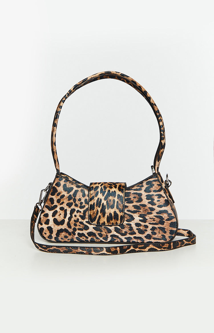 Bellar Leopard Shoulder Bag Beginning Boutique