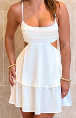 Bianca White Mini Dress Image