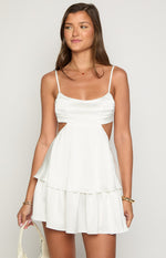 Bianca White Mini Dress Image