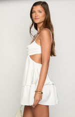 Bianca White Mini Dress Image