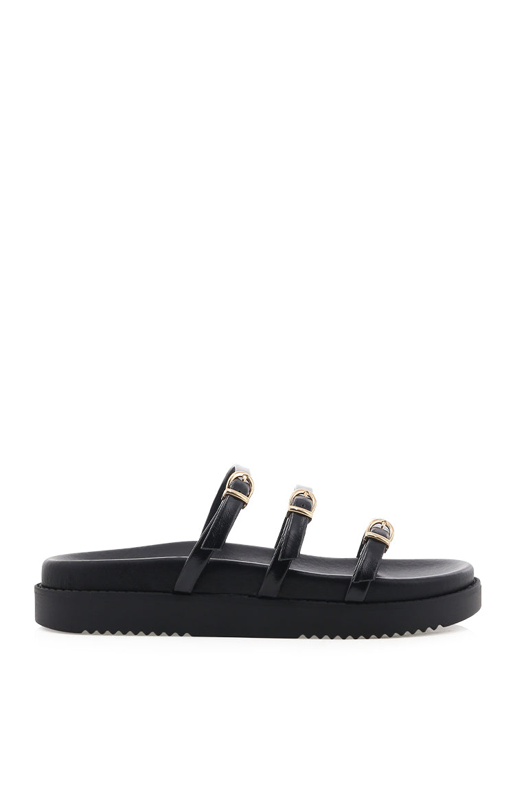 Billini Alfie Black Slides Image