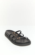 Billini Alfie Black Slides Image