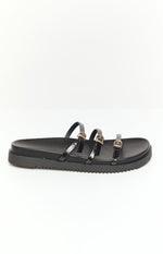 Billini Alfie Black Slides Image