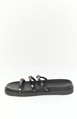 Billini Alfie Black Slides Image