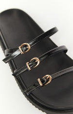 Billini Alfie Black Slides Image