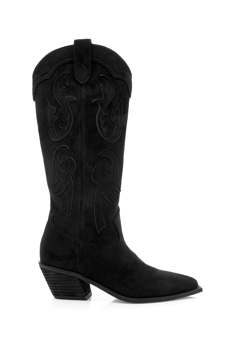 Billini Tulie Black Cowboy Boots Image