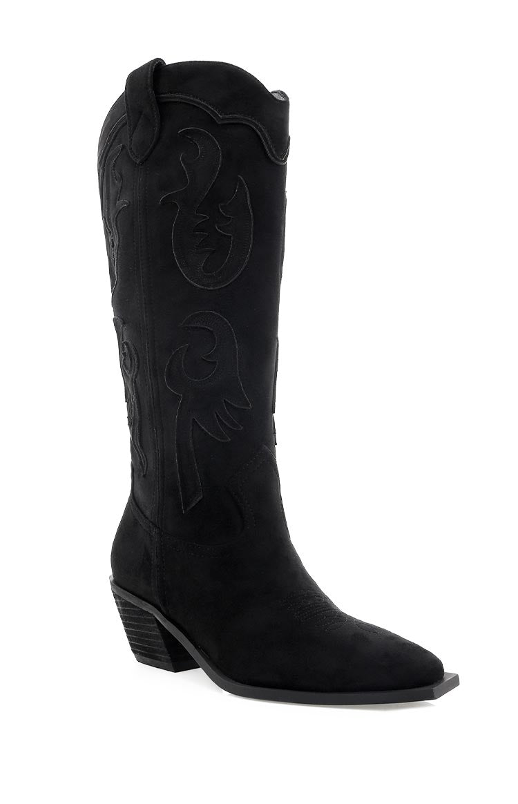 Billini Tulie Black Cowboy Boots Image