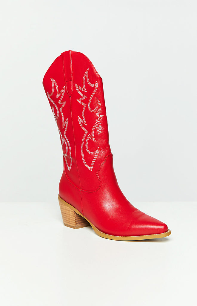 Billini Danaro Scarlet Cowboy Boots – Beginning Boutique