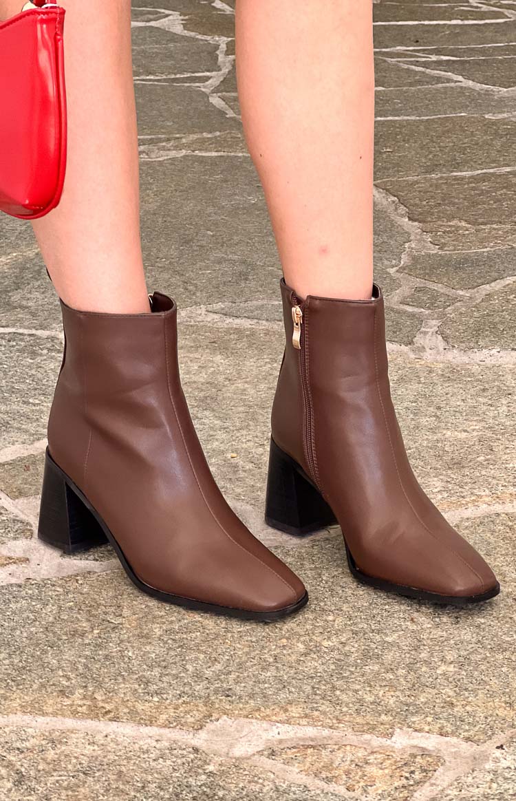 Billini Svea Brunette Ankle Boots Image