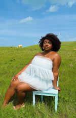 Birthday Girl Blue Mini Party Dress Image
