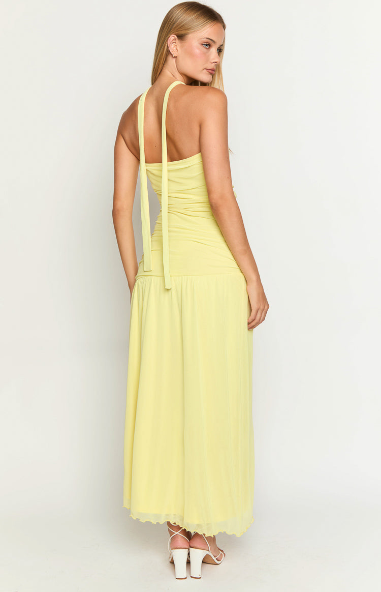 Brayan Yellow Maxi Dress Image