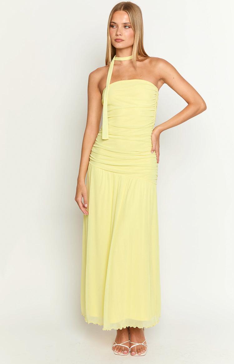 Brayan Yellow Maxi Dress Image