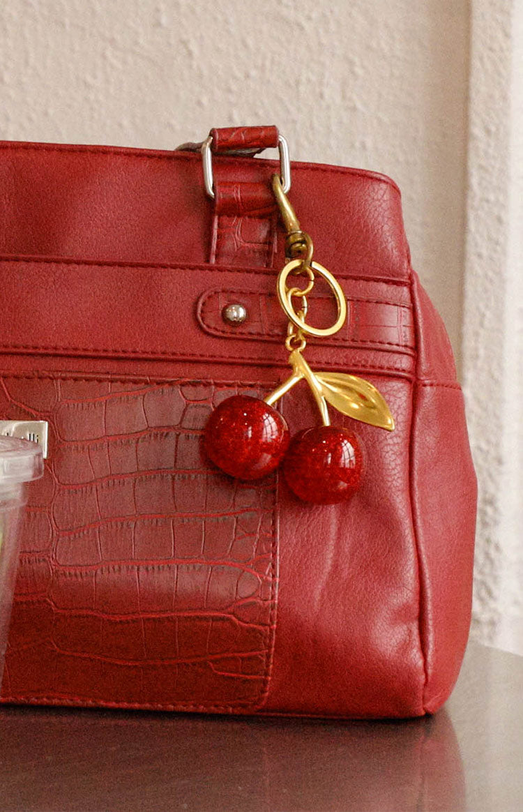 Cherry Gold Keyring (FREE OVER $150) Image