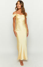 Darby Yellow Maxi Formal Dress Image