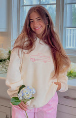 Elodie Cream Crew Neck Sweater Image