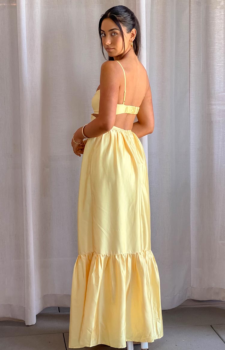 Felicitie Yellow Maxi Dress Image