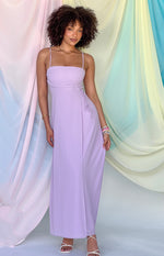 Flossie Lilac Maxi Sleeveless Dress Image