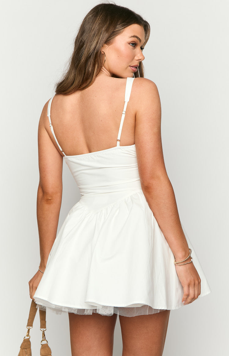 Halvin White Mini Dress Image