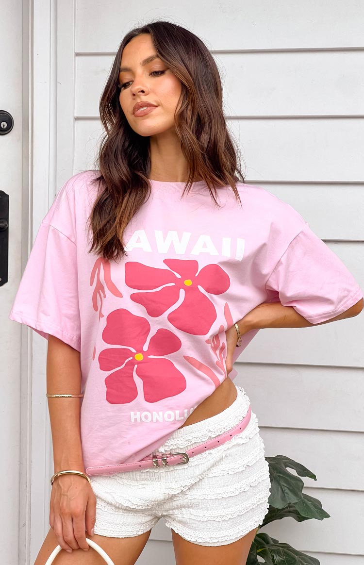 Hawaii Pink Tee Image