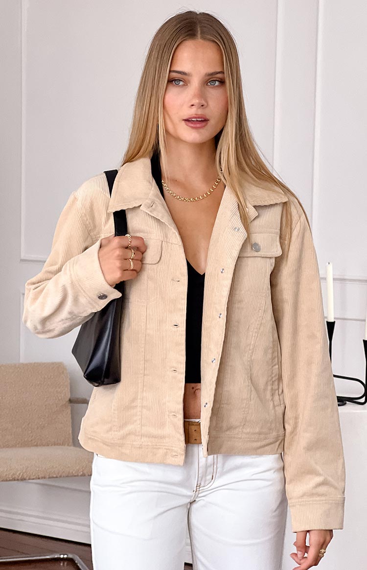 Hugo Cream Cord Western Jacket Image