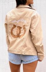 Hugo Cream Cord Western Jacket Image