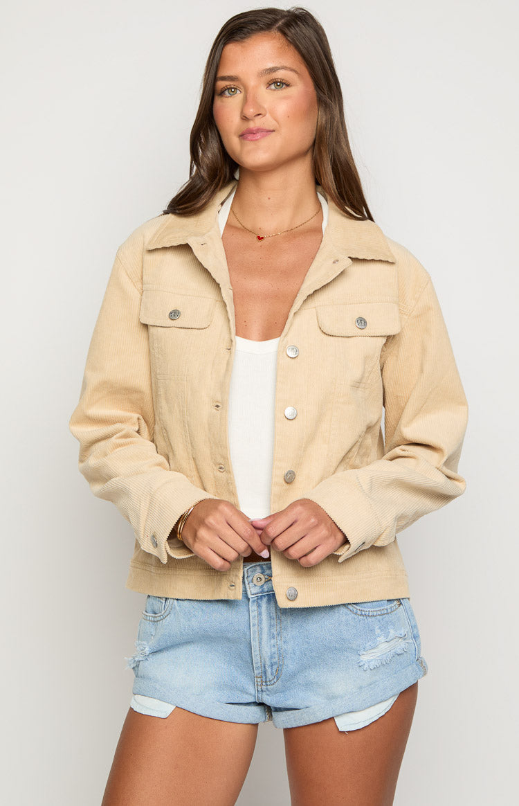 Hugo Cream Cord Western Jacket Image