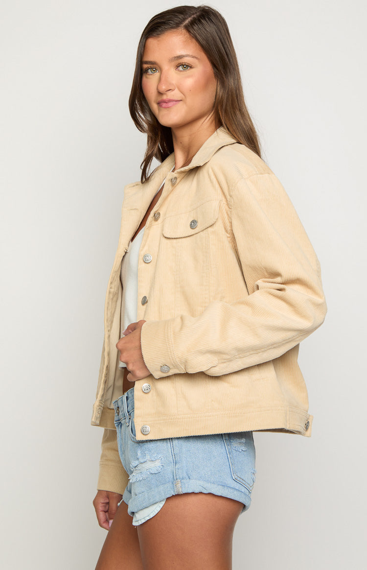 Hugo Cream Cord Western Jacket Image