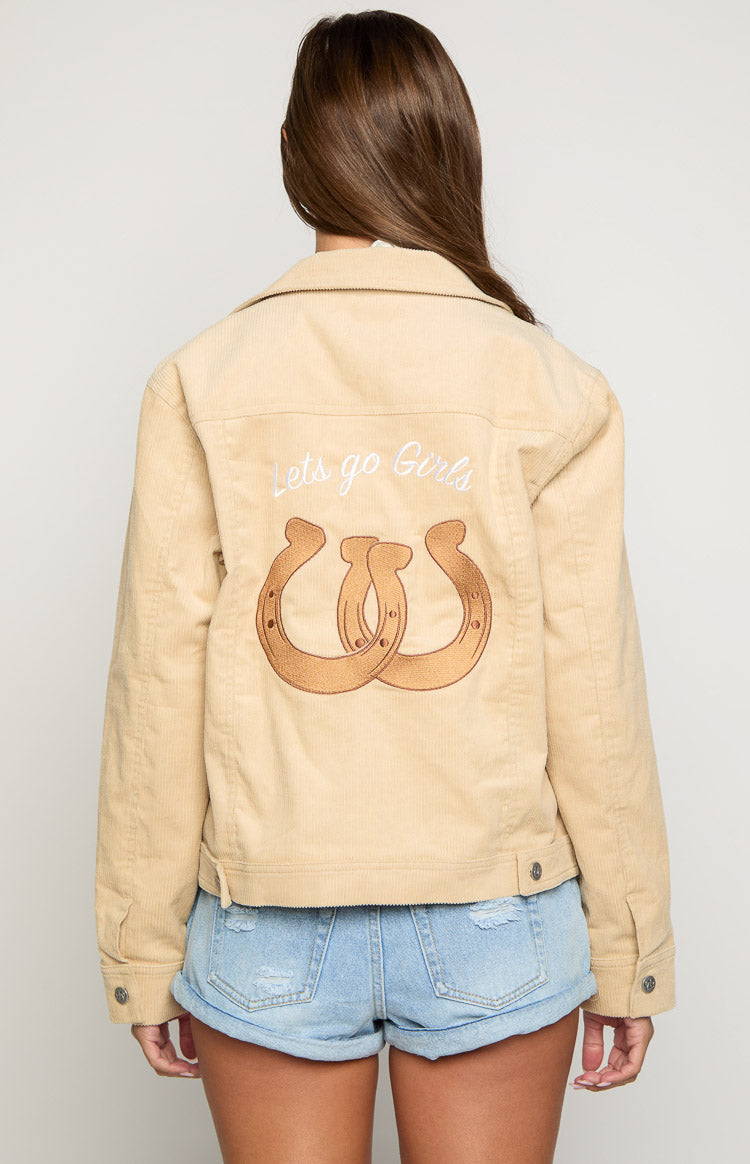 Hugo Cream Cord Western Jacket Image