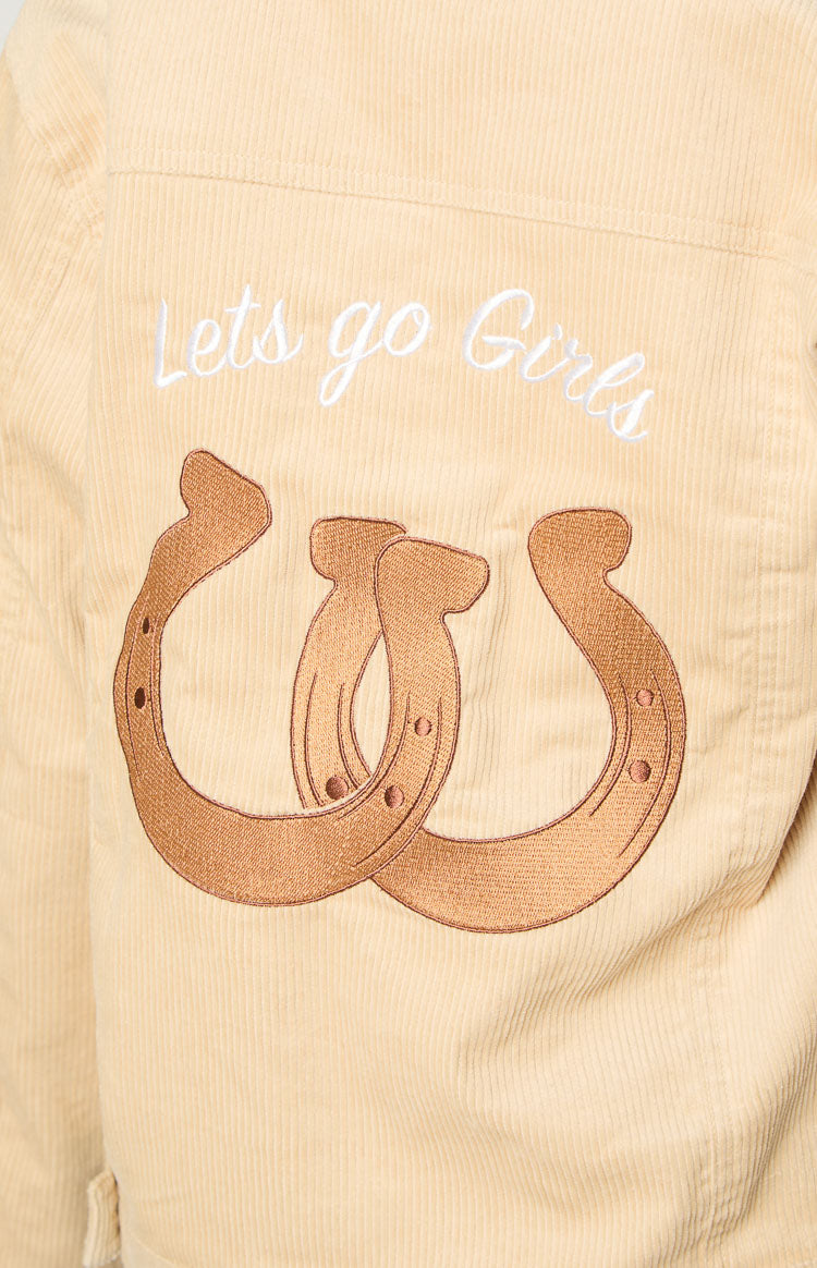 Hugo Cream Cord Western Jacket Image
