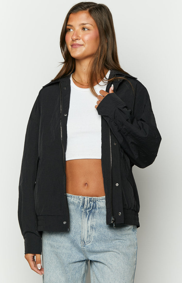 Lioness Kenny Onyx Bomber – Beginning Boutique