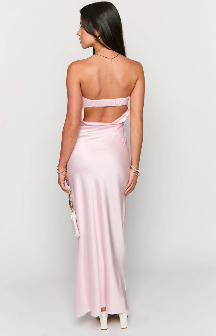 Maiah Light Pink Maxi Dress Image