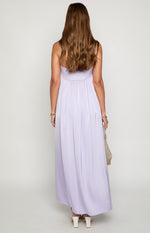 Maiana Lilac Strapless Maxi Dress Image