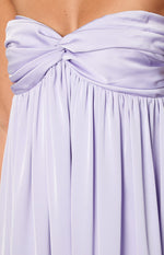 Maiana Lilac Strapless Maxi Dress Image