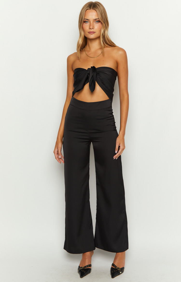 Mykonos Black Pants – Beginning Boutique