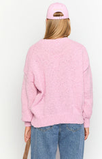 Oxford Pink Knit Sweater Image
