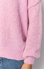 Oxford Pink Knit Sweater Image
