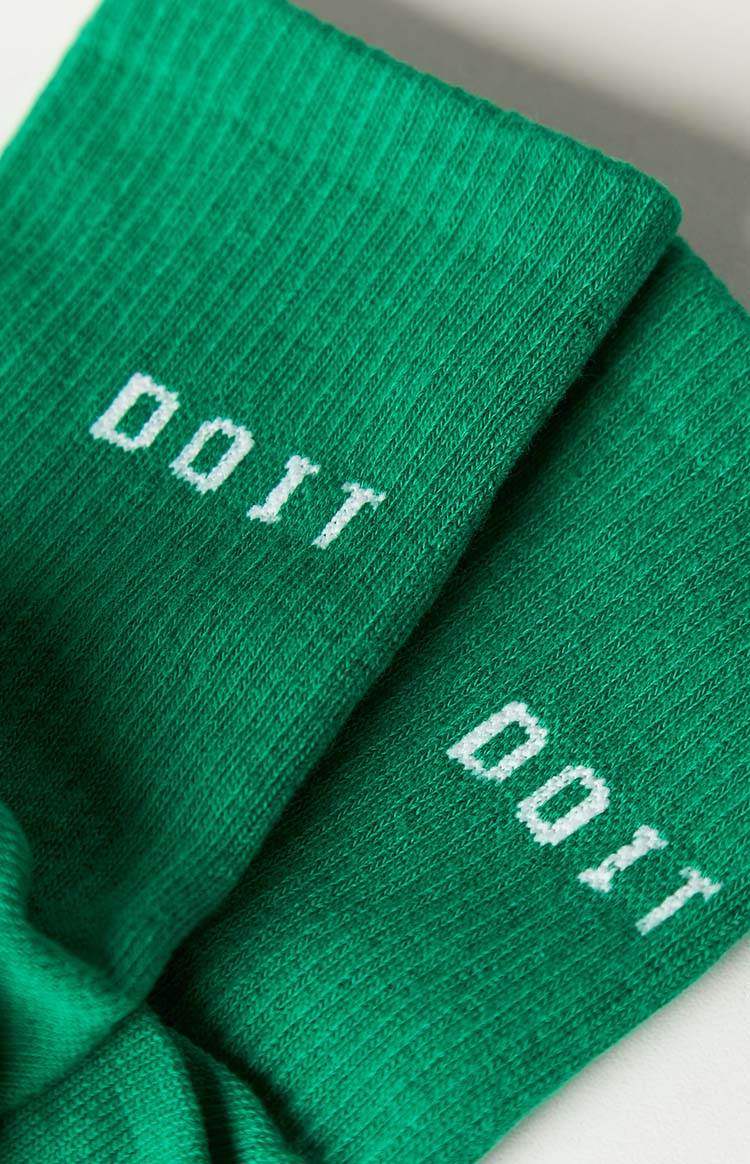 Reno Green Yoga Socks Image