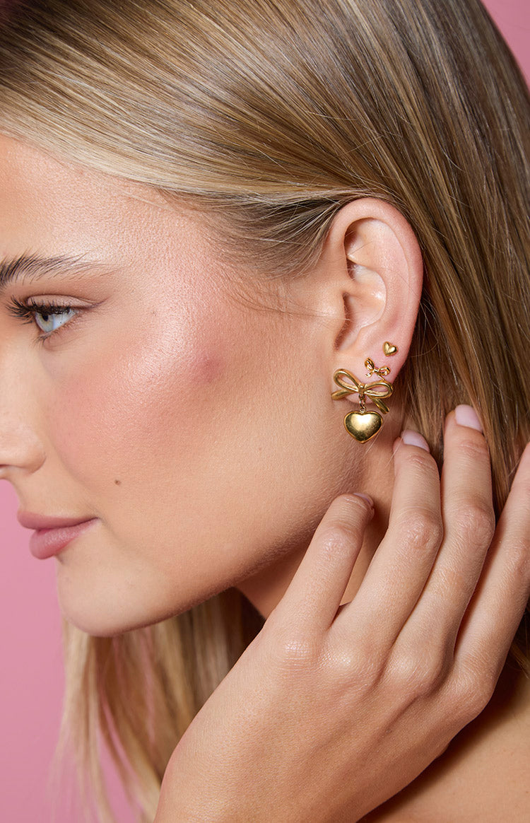 Rianne Gold Earrings 3 Pack (FREE over $180) Image