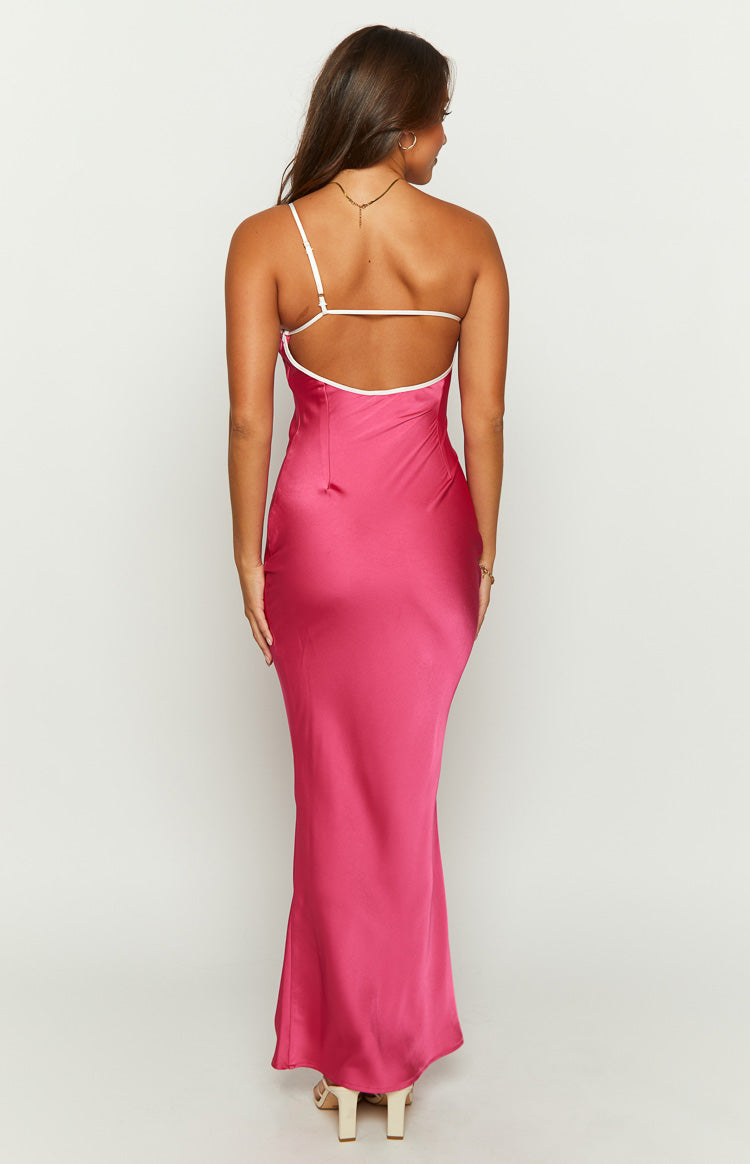 Shop Formal Dress - Saylor Pink Maxi Dress secondary image