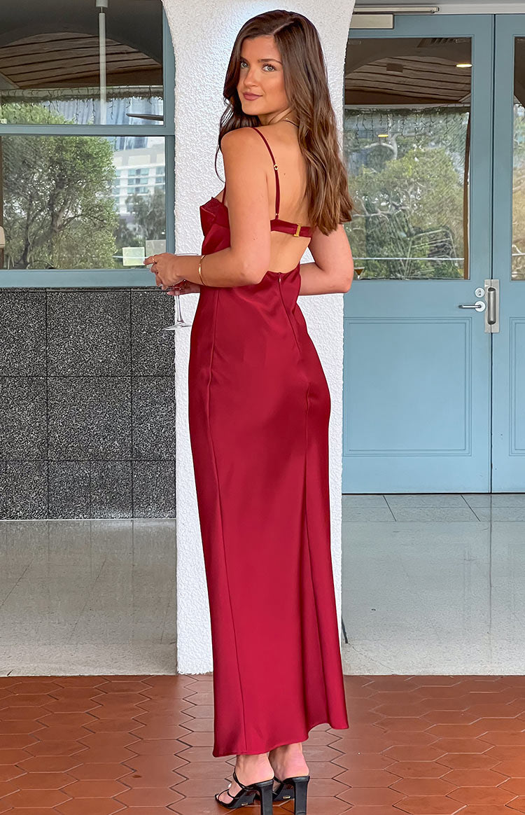 Scarlette Red Maxi Dress Image